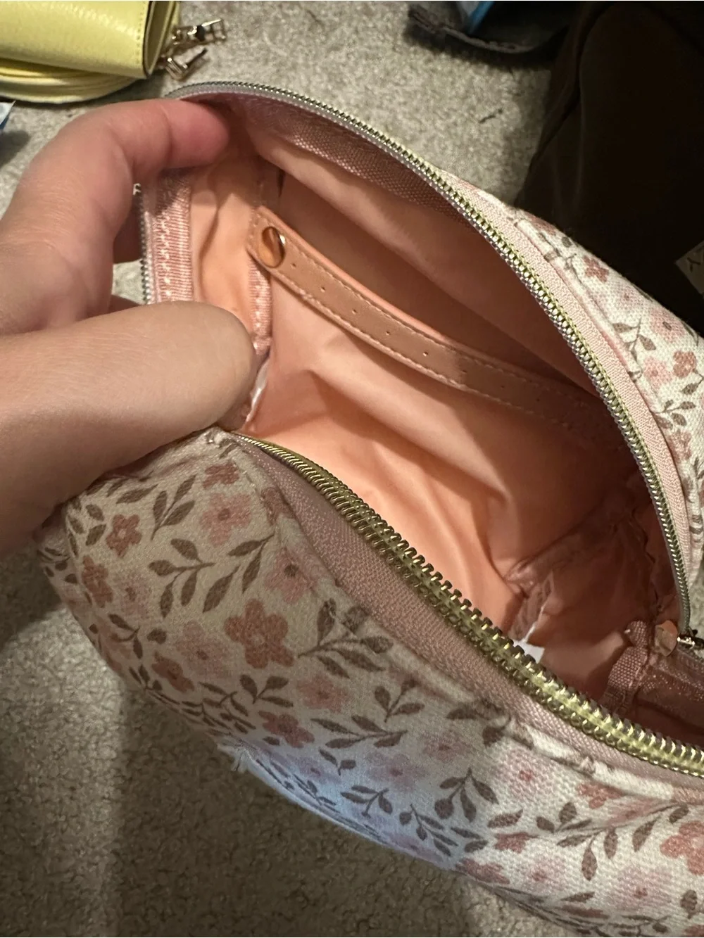 Never used Mother’s Day cosmetic bag